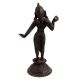 Brass Radha Rani Vrindavan Dancing On A Lotus Base
