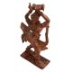 Brass Dancing Lady With Dumroo Home Decoration Statue
