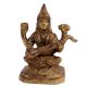 Brass Hindu Idol Goddess Saraswati Statue