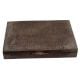 Brass Floral Engraved Cigarette Case With Gift Box