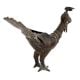 Pure Brass Peacock Figurine In Antique Finish