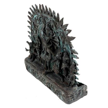 Hand made Brass Dokra Idol Wall Hanging