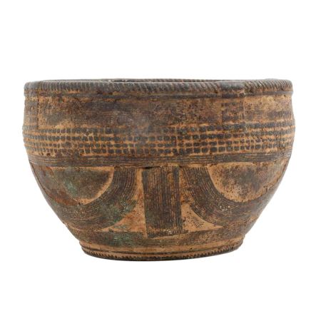 Old Ribbon Design Rice Measuring Pot