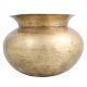 Round Assamese Brass Rice Cooking Pot