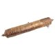 Copper And Brass Carved Cylindrical Scroll Case Message