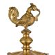 Tall Brass Peacock Oil lamp Diya