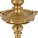 Peacock DesignÂ Brass Oil Lamp Deepam Deepak Diya