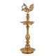 Brass Peacock Deepak Diya Vilakku Deepam Stand