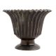 Brass Fluted Asian Design Flower Pot