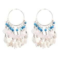 Ethnic Stylish Trendy Sterling Silver Chandelier Earring