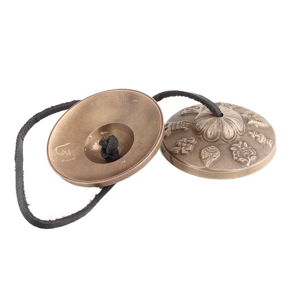Daddy Shoppe Pure Brass Manjeera Cymbal Hand Percussion