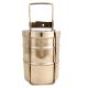 Brass Three Tier Indian Lunch Box