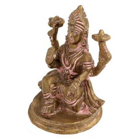Brass Religious Idol Goddess Laxmi Statue