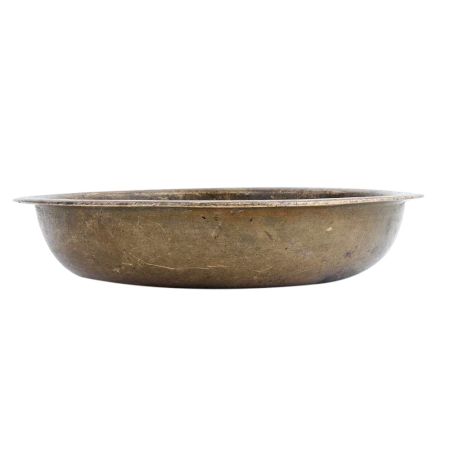 Rustic Brass Open Bowl For Decoration