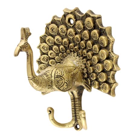 Golden Brass Decorative Wall Hook Hanger