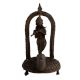Brass Lord Krishna Statue Standing On Turtle Playing Flute