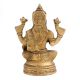 Brass Goddess Parvati Blessing Pose Statue