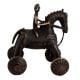 Brass Rider On Horse Temple Toy Home Decoration