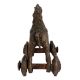 Home Decorative Old Temple Toy Of Horse With A Rider