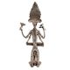Brass Tribal Dokra Musician Ganesha Statue