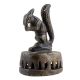 Brass Squirrel Statue Scrub Cleaner Feet Cleaner