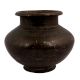 Carved Design Brass Religious Water Pot