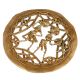 Brass Dhokra Art Round Wall Hanging
