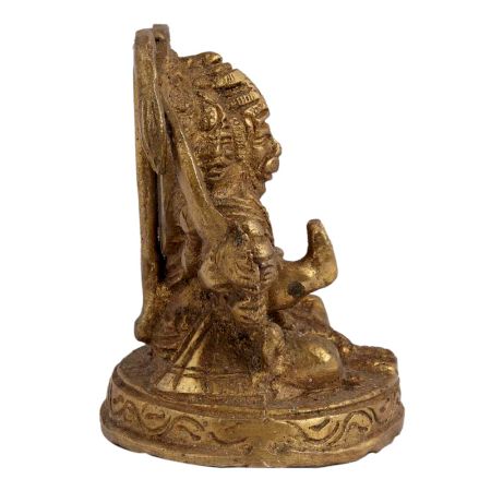 Brass Panchmukhi Lord Hanuman Statue For Worship