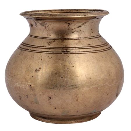 Brass Hindu Holy Water Pot Gifting Showpiece
