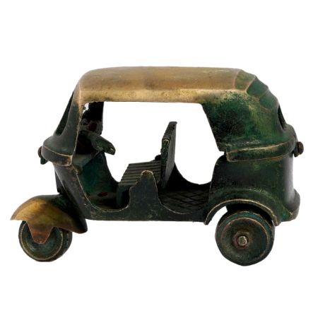 Handmade Brass Auto Vehicle Statue Toy Showpiece