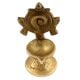 Religious Shankha Chakra Design Oil Lamp Diya For Festival