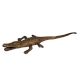 Brass Handcrafted Crocodile Statue Sculpture