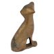 Brass Wild Animal Sitting Statue For Gifting