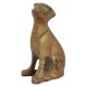 Brass Wild Animal Sitting Statue For Gifting