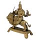 Brass Maa Durga On Lion Home Worship Statue