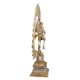 Brass Natraja Statue In Silver Golden Finish