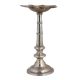 Brass Long Seven Wicks Oil Lamp With Silver Finish