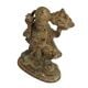Brass Lord Hanuman Idol Holding Gadha And Dronagiri Mountain