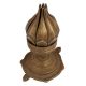 Brass Lotus Flower Rotating Candle Holder