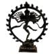 Black Brass Nataraja Lord Dancing Shiva Statue Showpiece