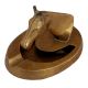Brass Horse Head With Ashtray