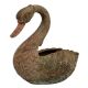 Hand made Brass Swan Planter