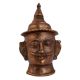 Handmade Lord Shiva Brass Head Statue Mukhalinga