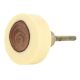 Cream Knot Resin Knob