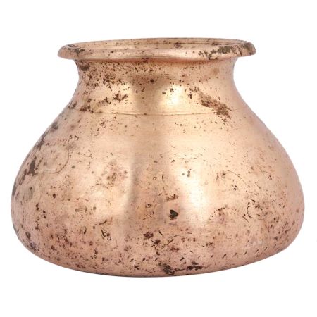 Brass Water Pot With Heavy Bottom For Worship