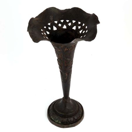 Handmade Brass Trumpet Bud Vase