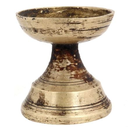 Brass Pooja Diya Pital Ka Deepak For Worship