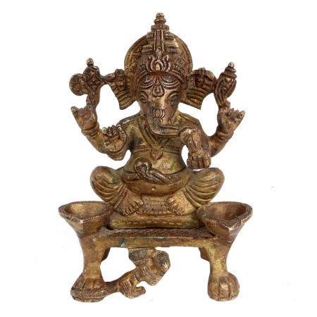 Decorative Brass Globe On A stand