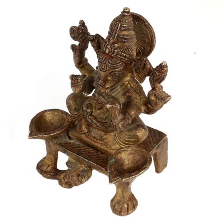 Decorative Brass Globe On A stand