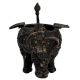 Brass Tribal Bull Planter Pot